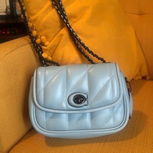 Coach Pillow Maddison Shoulder Bag 18 with Quilting